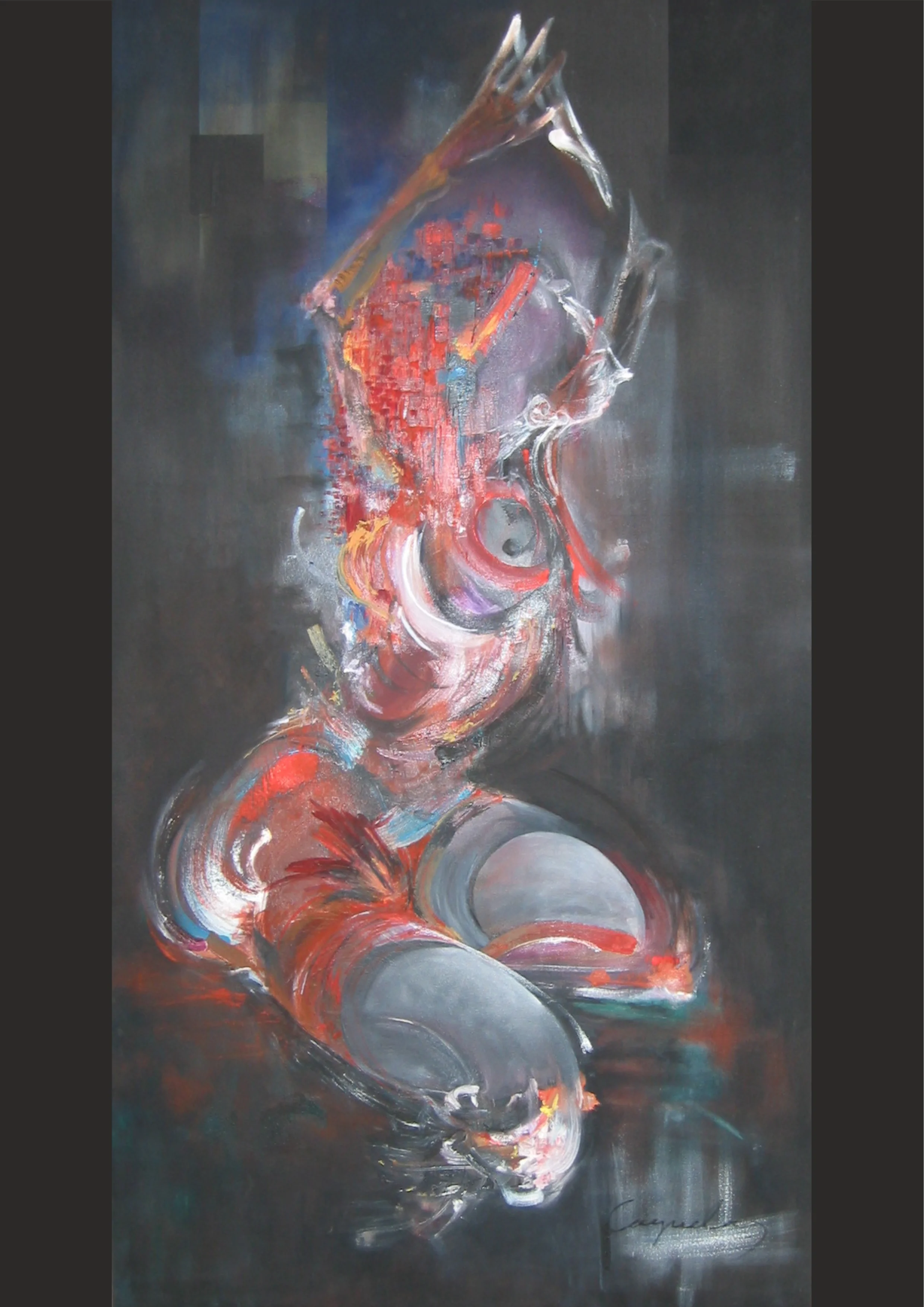 Óleo sobre lienzo 250x130cm